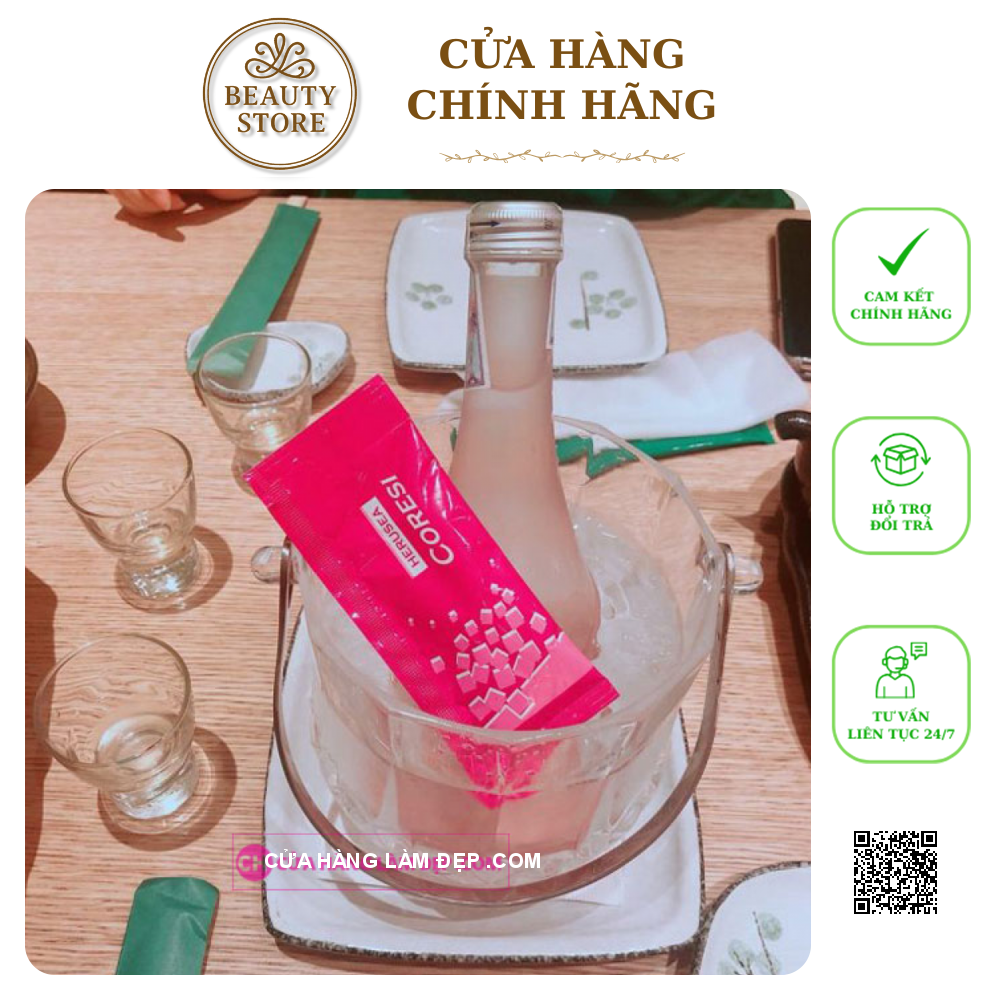 Nước Uống Trắng Da Chống Nắng Collagen Silk Coresi Herusea