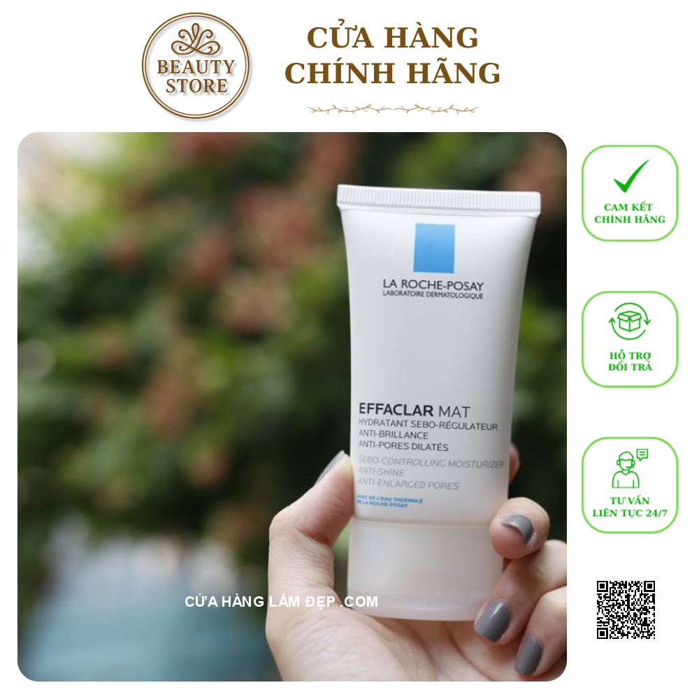 Kem Dưỡng Ẩm Kiềm Dầu La Roche Posay Effaclar Mat