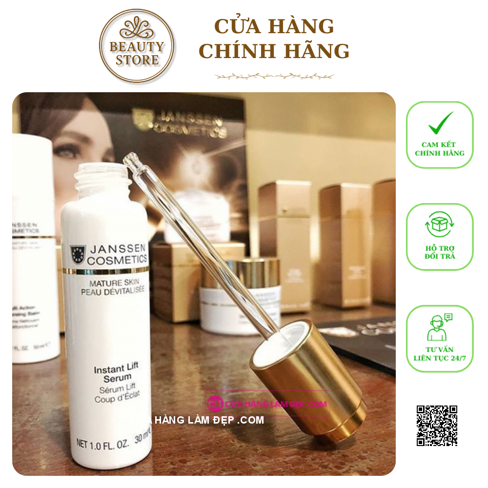 Tinh Chất Nâng Cơ Và Giảm Nếp Nhăn Janssen Mature Skin Instant Lift Serum