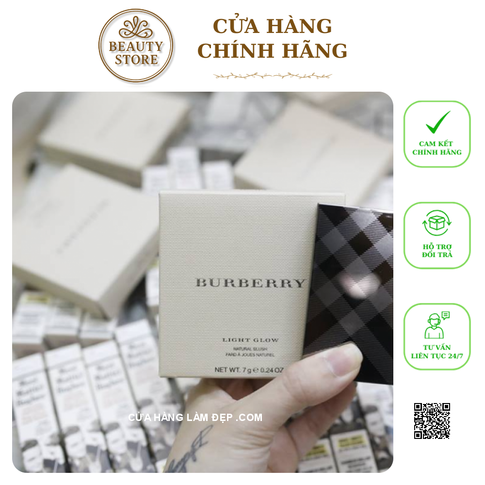 Phấn Má Hồng Burberry Light Glow Natural Blush