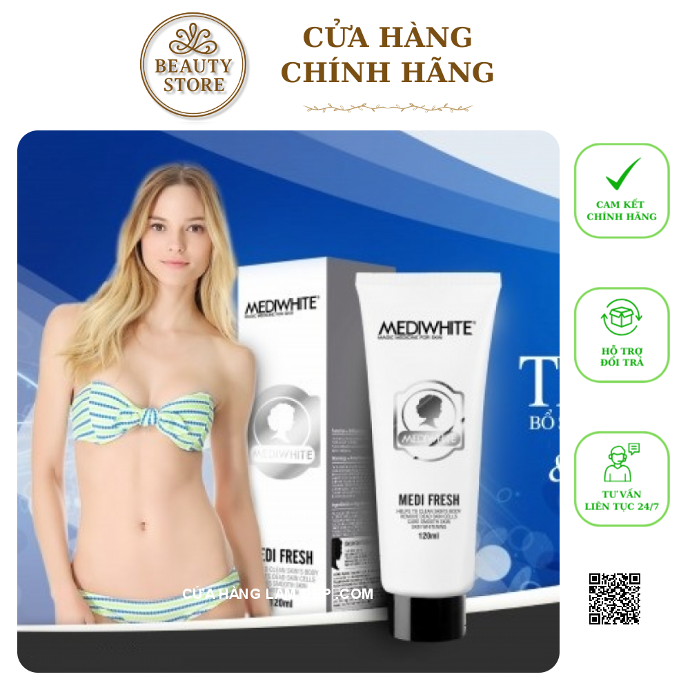 Kem Tẩy Tinh chất Chết Medi White Medi Fresh