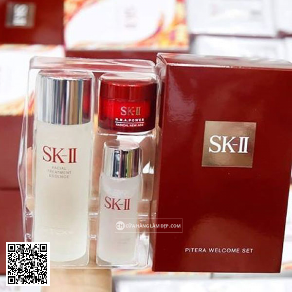 Bộ Sản Phẩm Chăm Sóc Da SK-II Pitera Welcome Kit