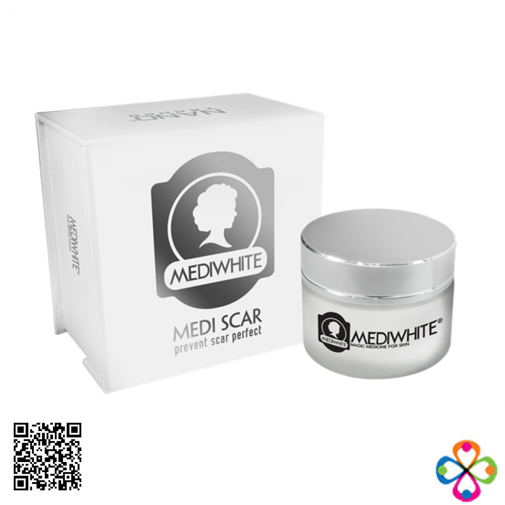 Kem Trị Sẹo Rỗ, Sẹo Lõm Medi White Medi Scar