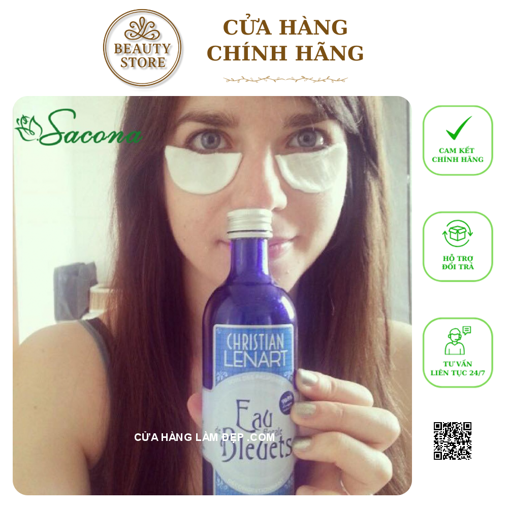 Toner Hoa Xa Cúc Lam Bleuets Christianlenart