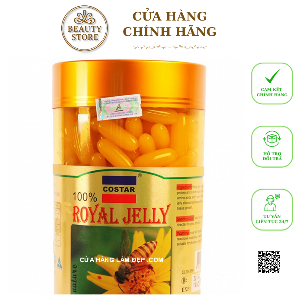 Sữa Ong Chúa Úc COSTAR (1450mg x 365 viên)