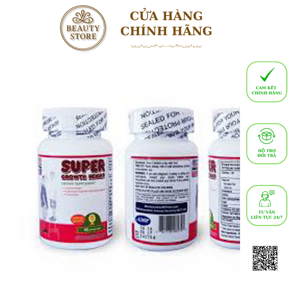 Super Growth Height - Viên Uống Tăng Chiều Cao Hiệu Quả