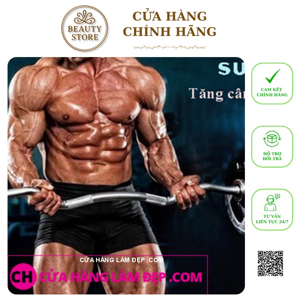 Super Gainer – Viên Uống Tăng Cơ, Tăng Cân Tốt Nhất Cho Người Gầy