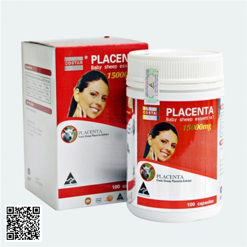 Mua Nhau Thai Cừu COSTAR (15000mg x 100 viên)