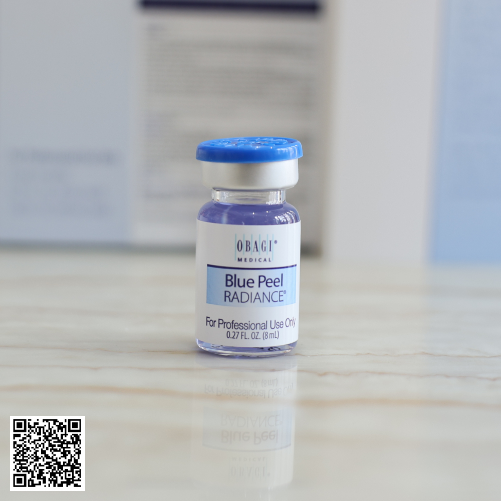 Bộ Blue Peel Radiance Kit Obagi Thay Da Sinh Học 48ml Mỹ