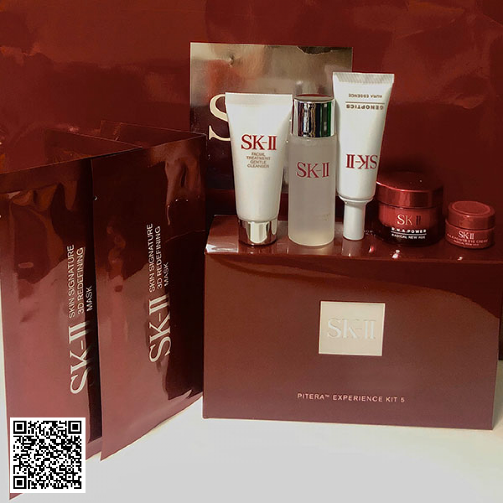 Bộ Dưỡng Trắng - Hỗ Trợ Ngừa Lão Hóa SK-II Pitera Experience Kit 5