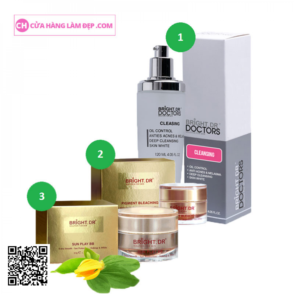Bộ Kem Mờ Nám Hiệu Quả Bright Doctors