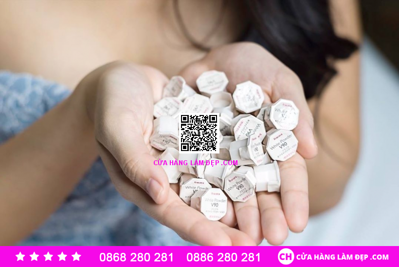 Bột Trắng Da Fracora White Powder V90