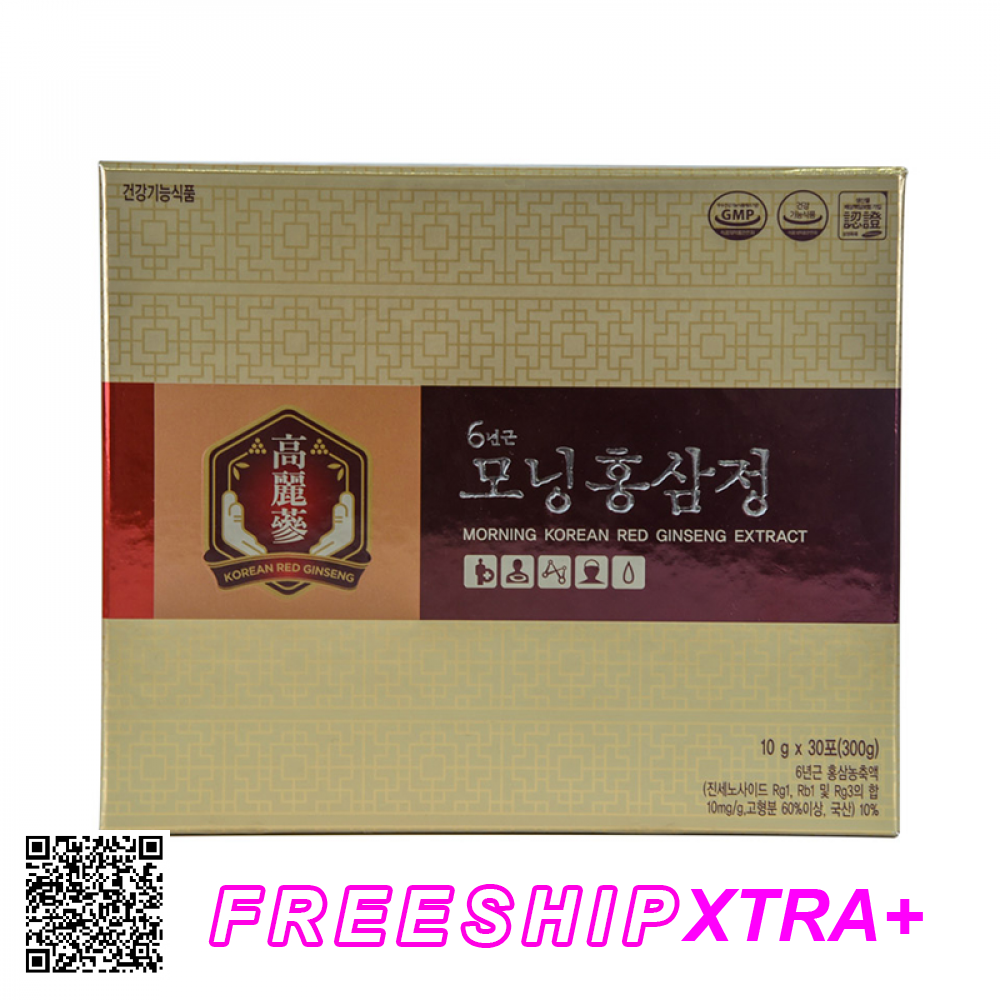 Chiết Xuất Hồng Sâm Daedong Morning Korean Red Ginseng Extract Từ Hàn Quốc 30 Gói