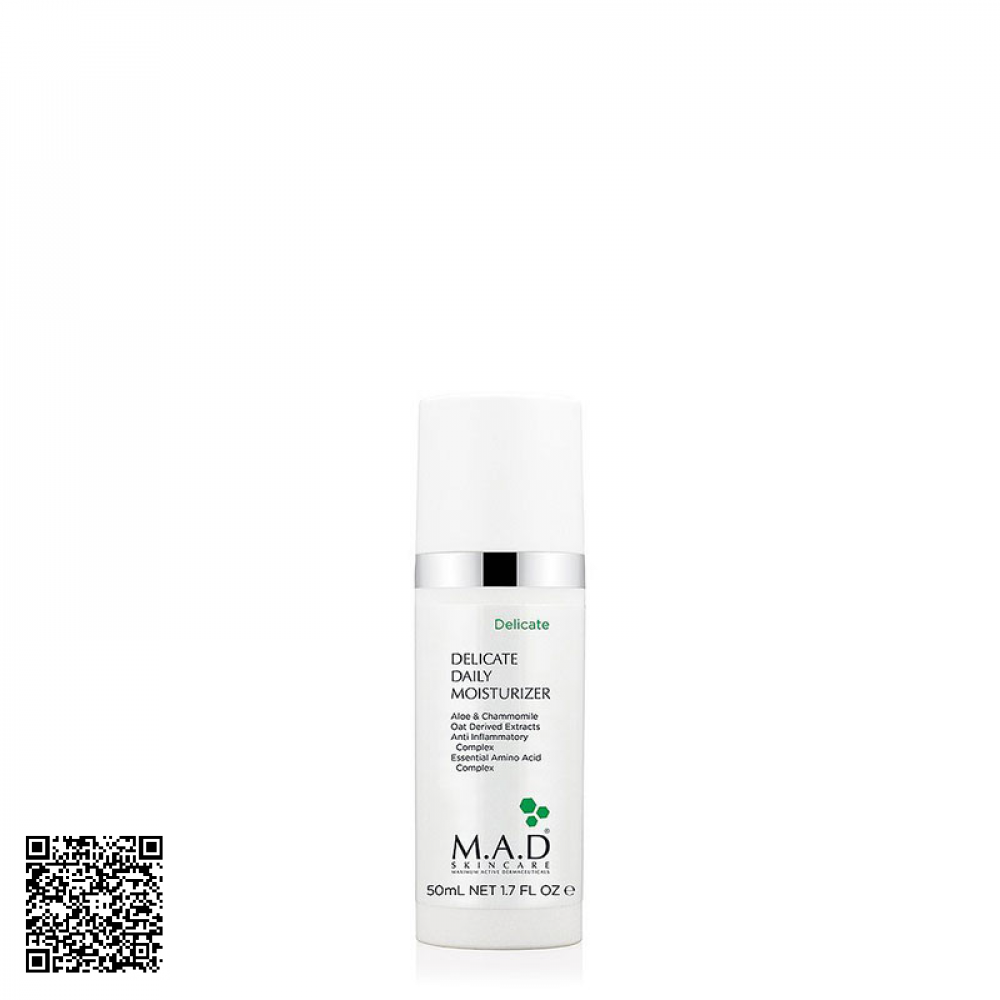 Cream M.A.D Mịn Cân Bằng Phục Hồi Cho Da Kích Ứng Và Nhạy Cảm (Delicate Daily Moisturizer)