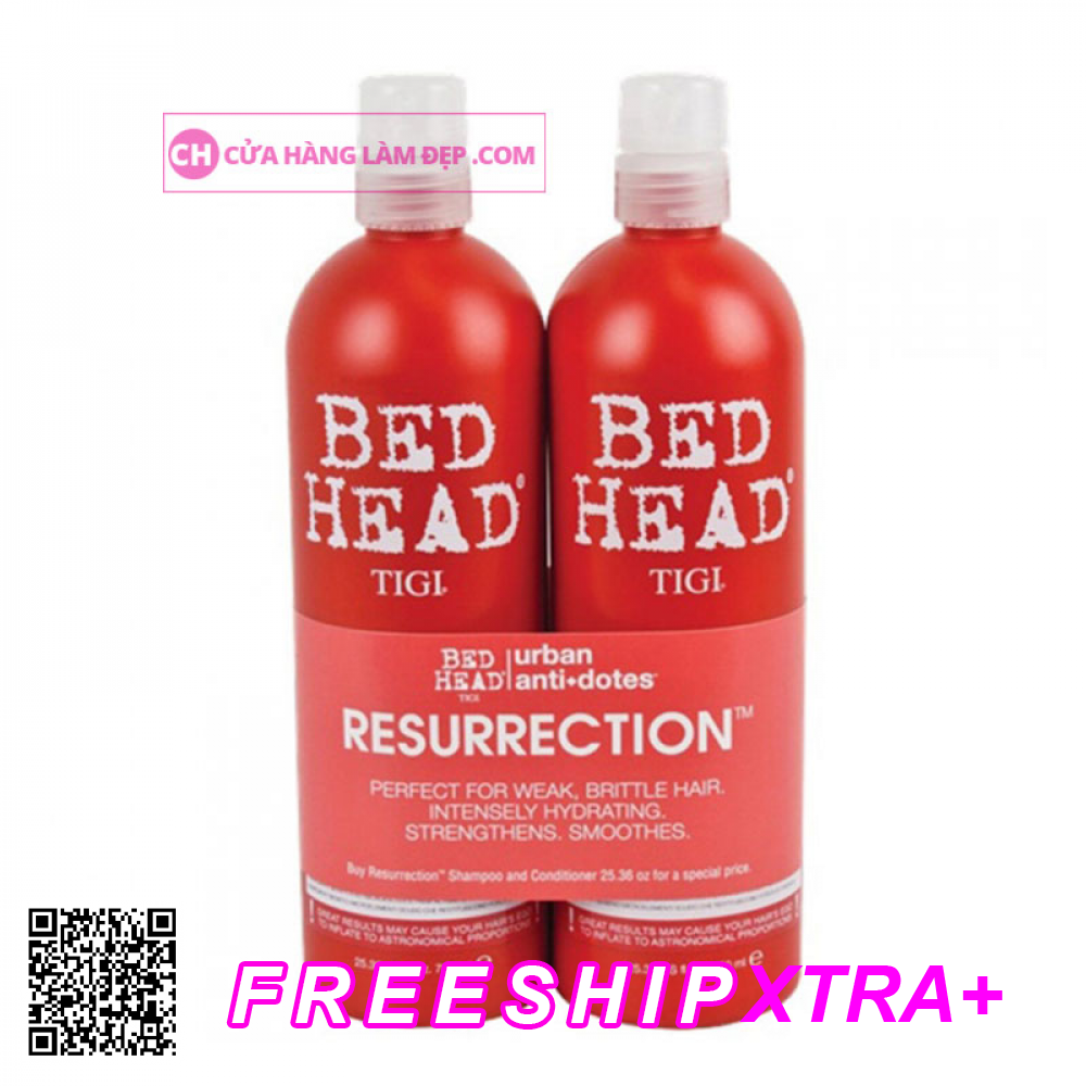 Dầu Gội Xã Tigi 3 Bed Head Urban Antidotes Resurrection 750ml