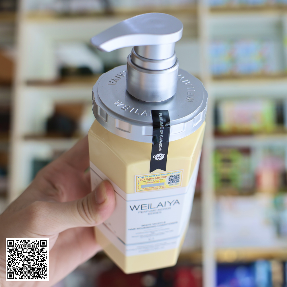 Dầu Xả Phục Hồi Đa Tầng Weilaiya White Truffle Hair Nourishing Conditioner Nấm Truffle 450ml