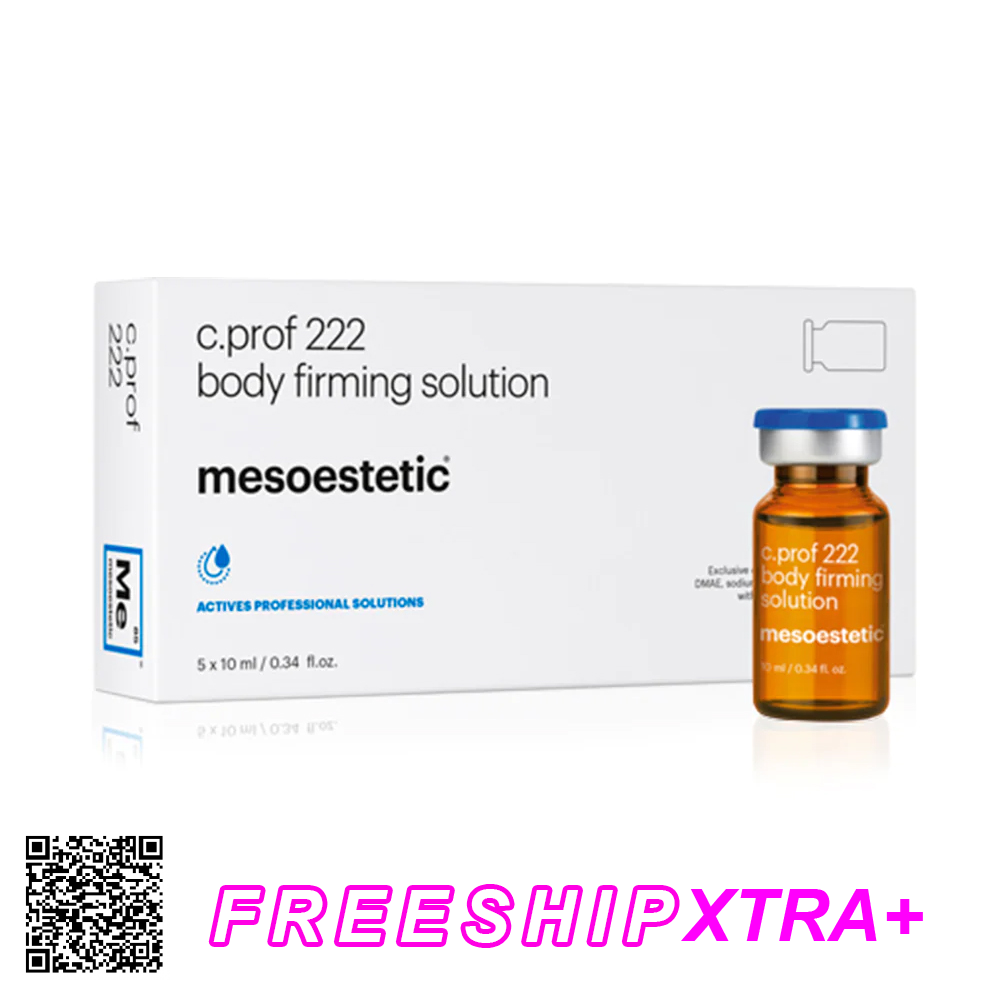 Dung Dịch Làm Săn Chắc Cơ Thể Mesoestetic C.Prof 222 Body Firming Solution Từ Tây Ban Nha (5 Lọ x 10ml)