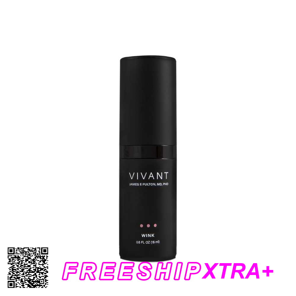 Gel Dưỡng Giảm quầng thâm, nếp nhăn mắt Vivant Skincare Wink Eye Rejuvenation Cream 15ml