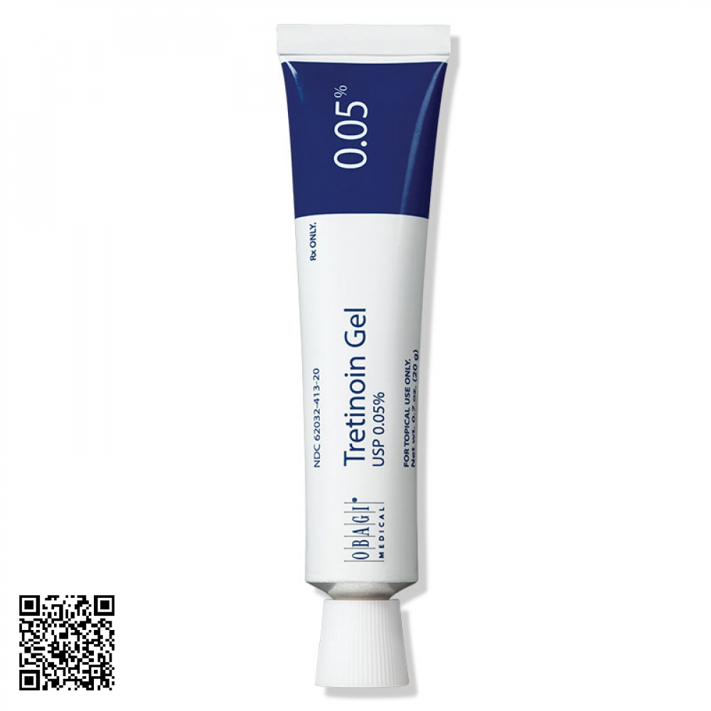 Gel Obagi Medical Tretinoin Gel 0.05% Từ Mỹ 20g
