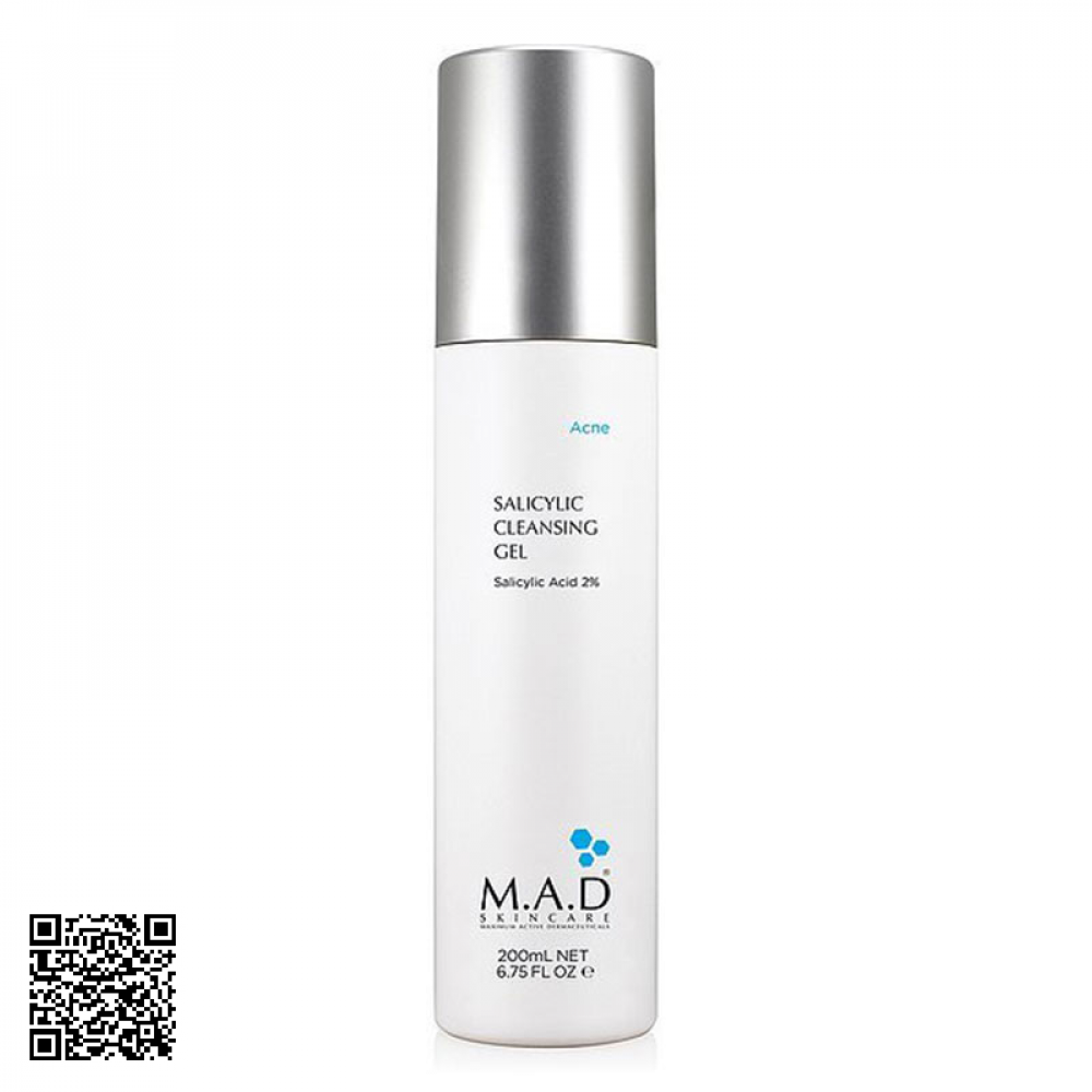 Gel Rửa Mặt M.A.D Salicylic (Salicylic Cleansing Gel )
