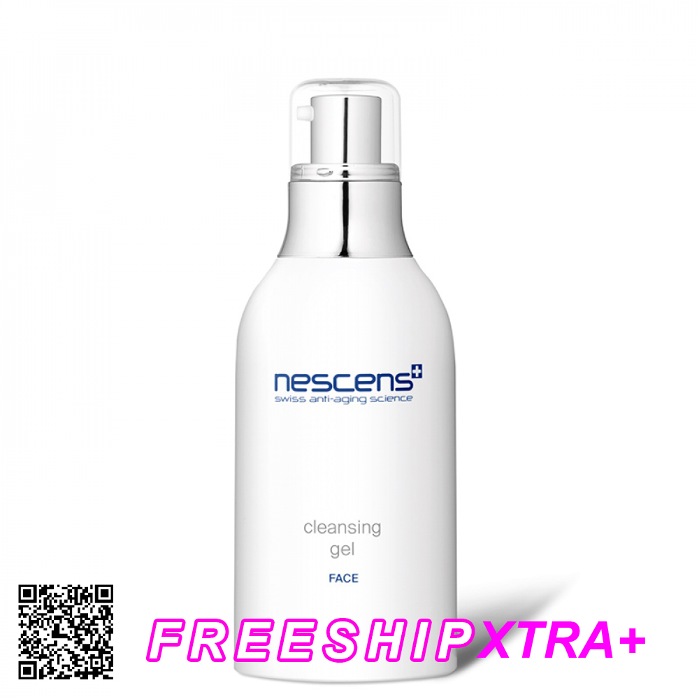 Gel Rửa Mặt Nescens Cleansing Gel Face Từ Thuỵ Sỹ 130ml 