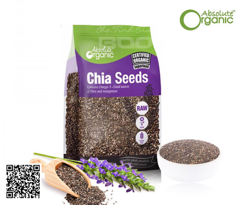 Hạt Chia Seeds High In Omega 3 Absolute Organic 1kg