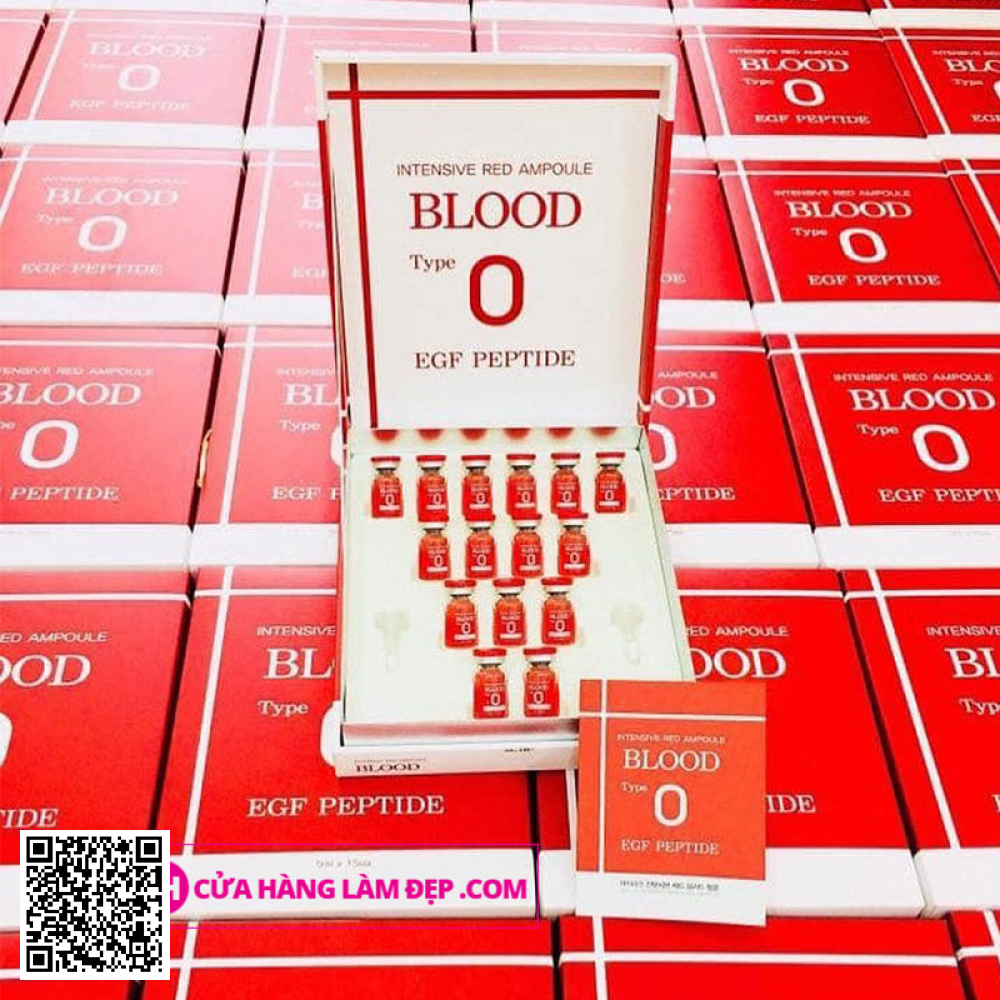 Huyết Thanh Tiểu Cầu Intensive Red Ampoule Blood Type O