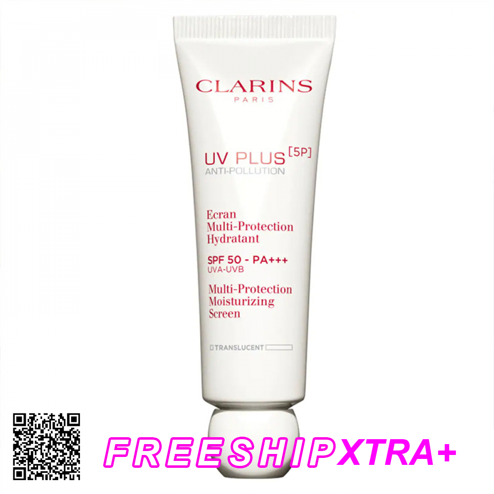 Kem Chống Nắng Clarins UV Plus 5P Translucent SPF50/PA+++ Của Pháp 50ml