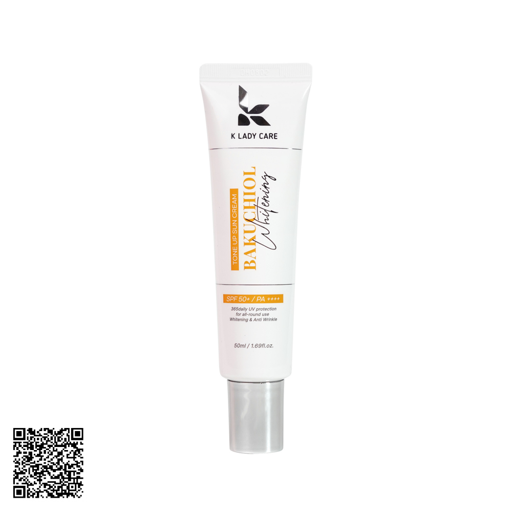 Kem Chống Nắng K Lady Care Bakuchiol Whitening Tone Up Sun Cream Từ Hàn Quốc 50ml