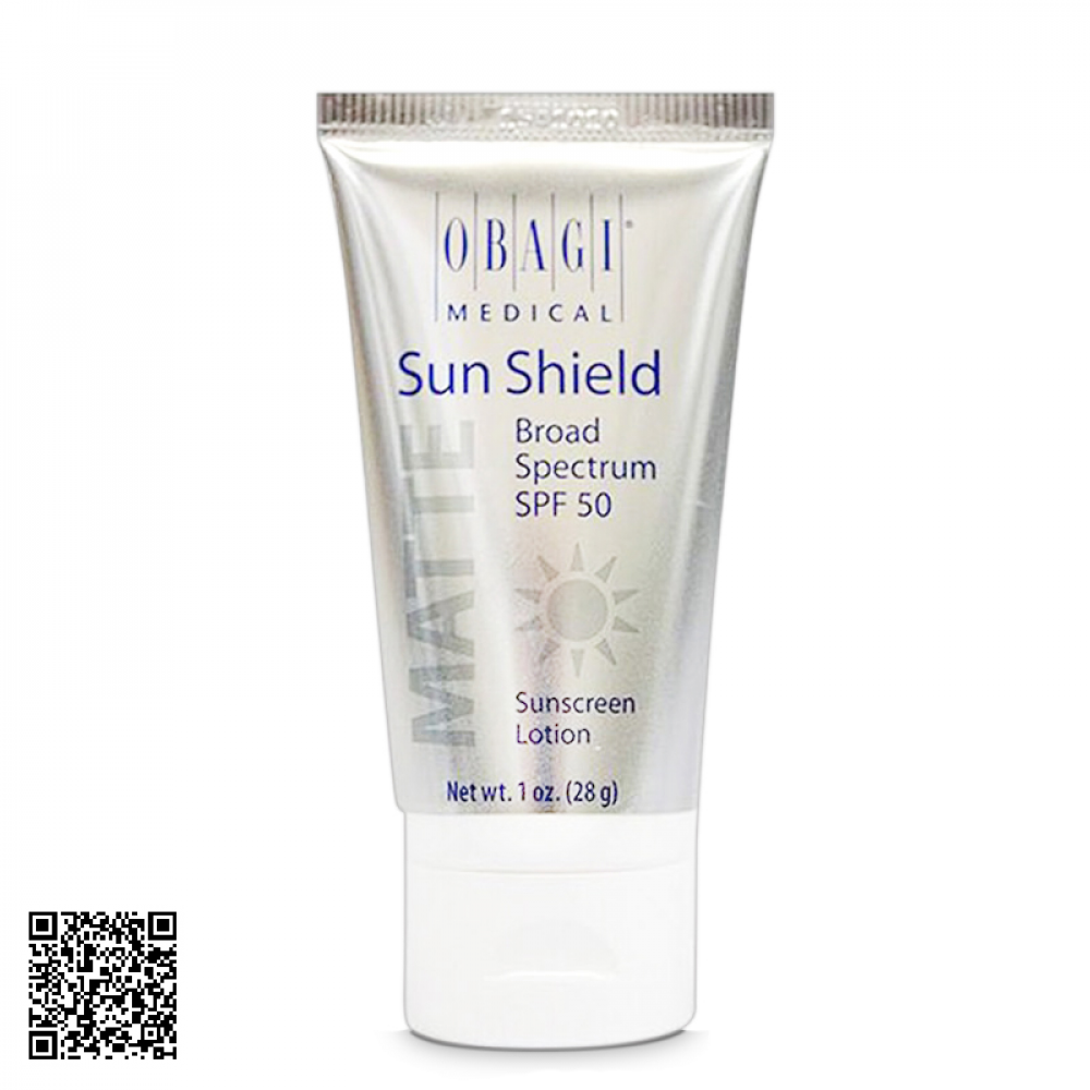 Kem Chống Nắng Obagi Sun Shield Matte Broad Spectrum SPF 50 Của Mỹ 28g