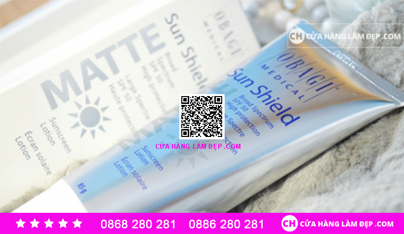 Kem hỗ trợ ngừa nắng Obagi Sun Shield Matte Broad Spectrum SPF 50