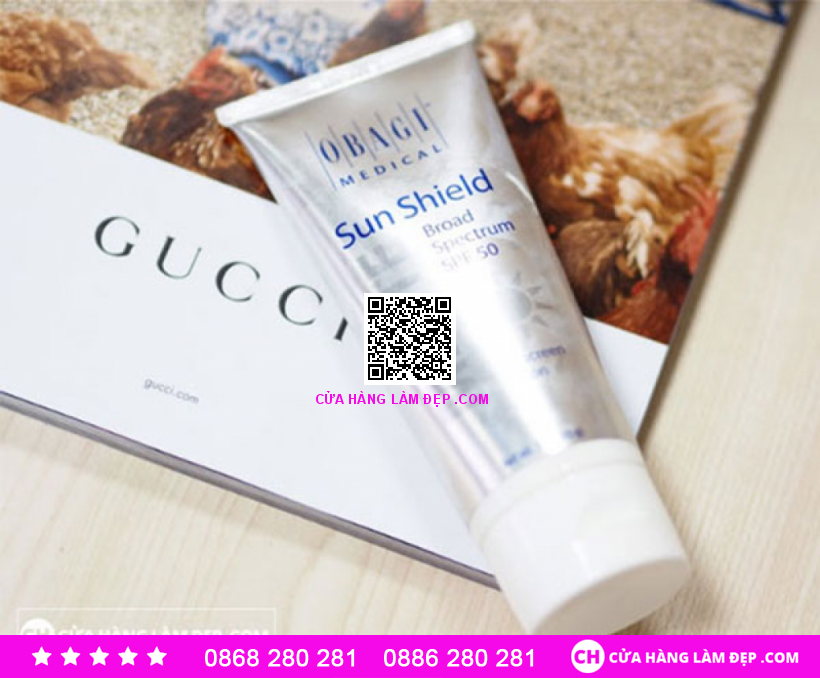 Kem hỗ trợ ngừa nắng Obagi Sun Shield Matte Broad Spectrum SPF 50