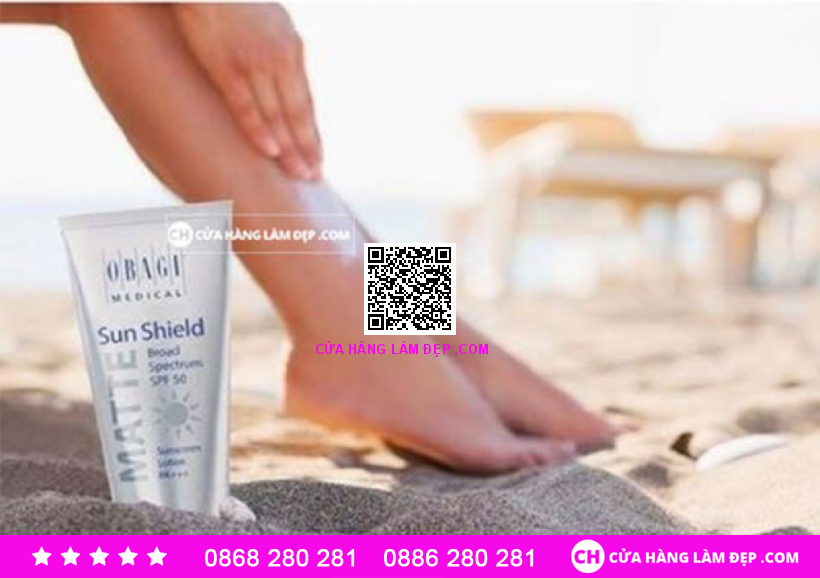 Kem hỗ trợ ngừa nắng Obagi Sun Shield Matte Broad Spectrum SPF 50