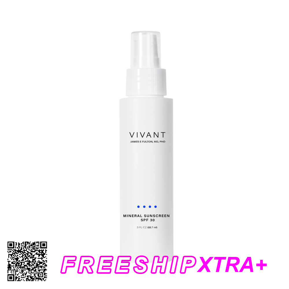 Kem Chống Nắng Vật Lý Cho Mọi Loại Da Vivant Skincare Mineral Sunscreen SPF 30 86ml