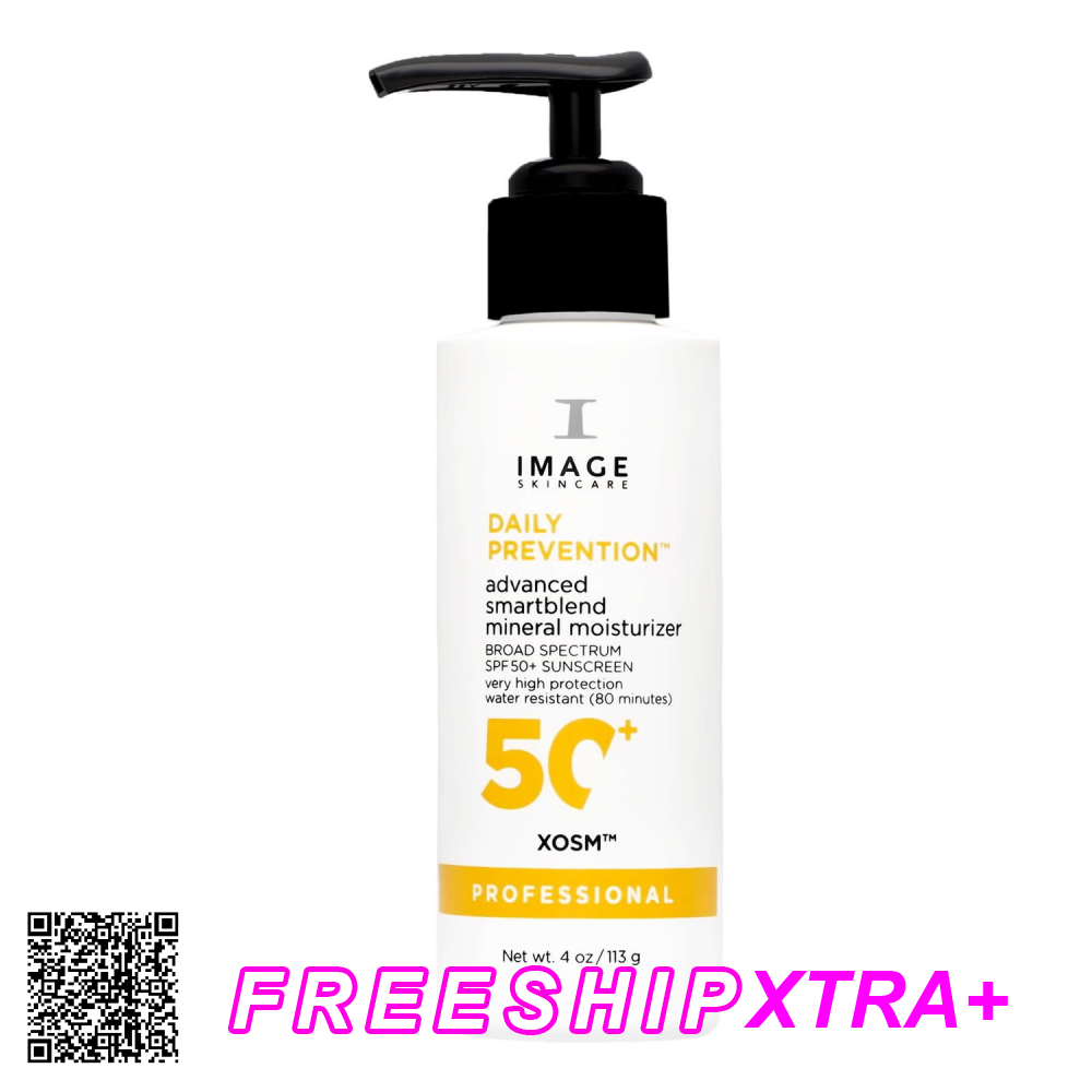 Kem Chống Nắng Vật Lý Image Skincare Daily Prevention Advanced Smartblend Mineral Moisturizer SPF50+ 113g