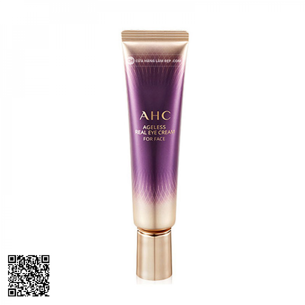 Kem Chống Nhăn Mờ Thâm Quầng Mắt AHC Ultimate Real Eye Cream For Face