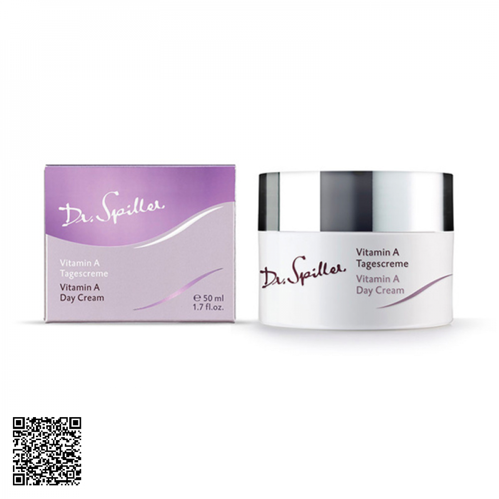 Kem Dưỡng Da Hỗ Trợ Ngừa Lão Hóa Ban Ngày Dr.Spiller Vitamin A Day Cream 50ml