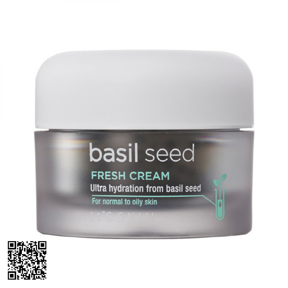 Kem Dưỡng Da It's Skin Basil Seed Fresh Cream