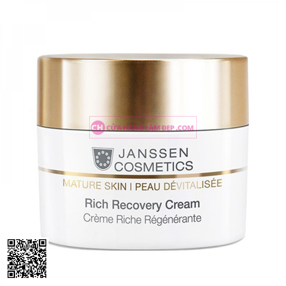 Kem dưỡng phục hồi da ban đêm Janssen Rich Recovery Cream 50ml