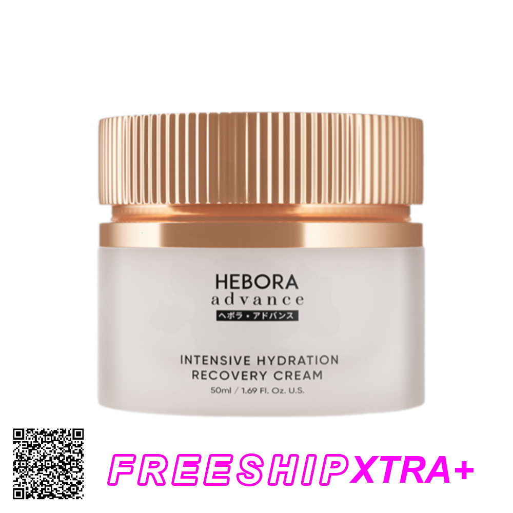 Kem Dưỡng Phục Hồi, Dưỡng Ẩm Và Bảo Vệ Da Hebora Advace Intensive Hydration Recovery Cream Từ Nhật Bản 50ml
