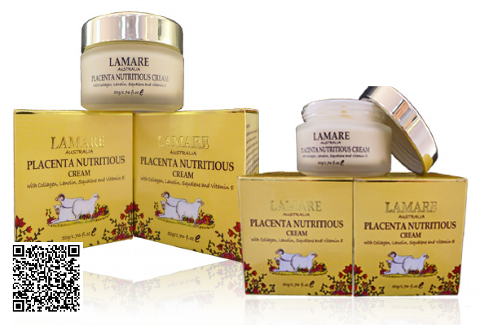Kem Dưỡng Trắng Da, Hỗ Trợ Ngừa Lão Hóa Nhau Thai Cừu Lamare Placenta Nutritious