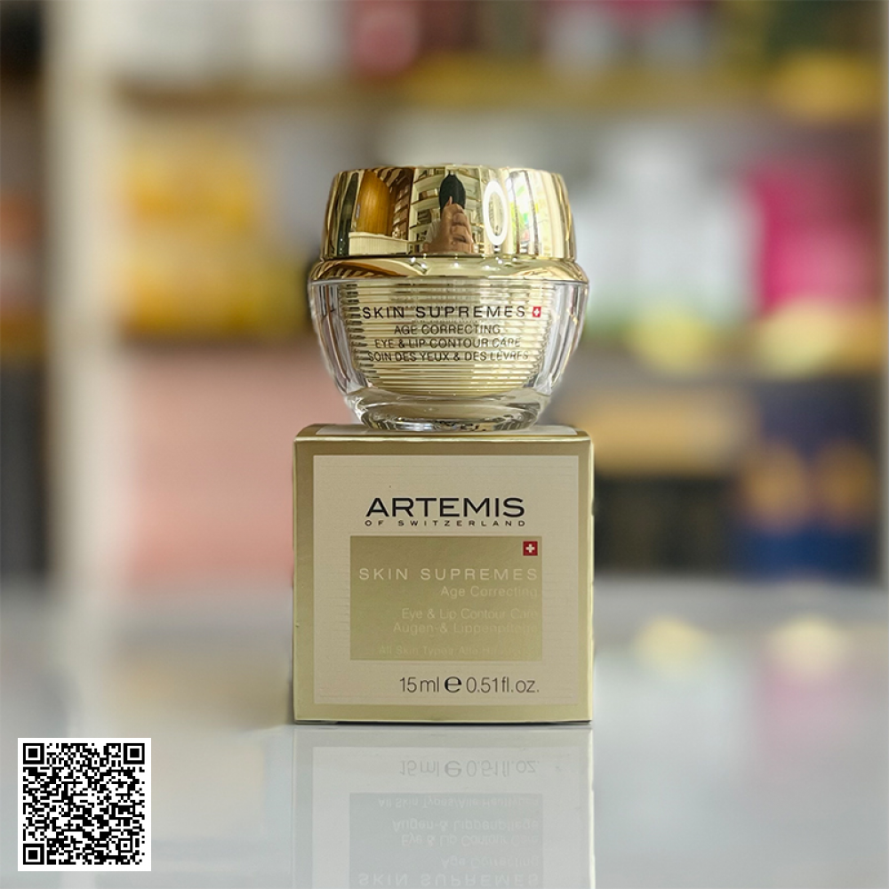 Kem Dưỡng Viền Mắt Và Môi Artemis Skin Supremes Age Correcting Eye & Lip Contour Care 15ml