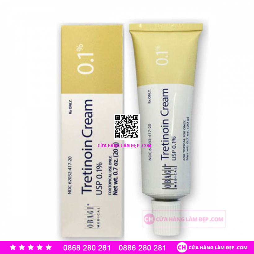 Kem Giảm Mụn Obagi Cream USP 0.1%