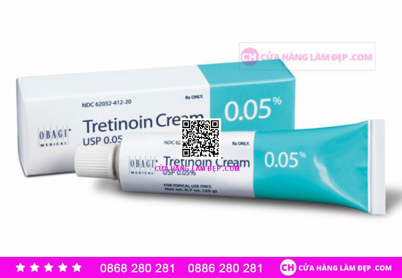 Kem Giảm Mụn, Làm Sáng Da Obagi T.R.E Cream USP 0.05%