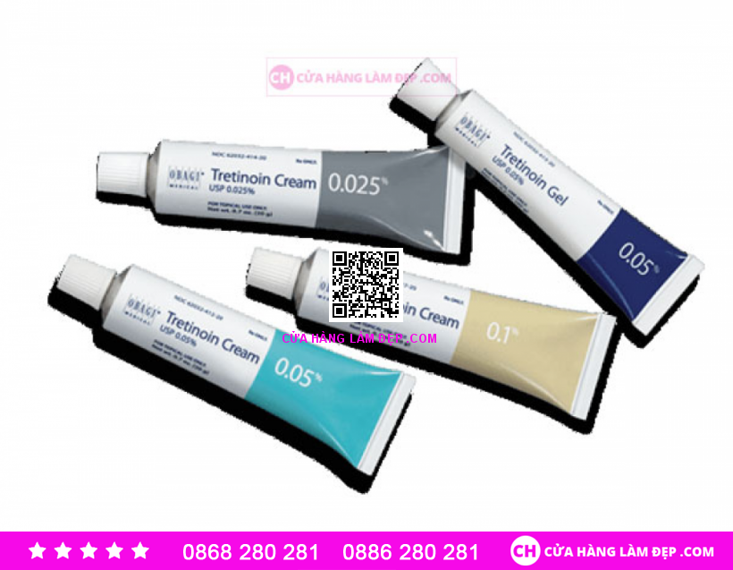 Kem Giảm Mụn, Làm Sáng Da Obagi T.R.E Cream USP 0.05%