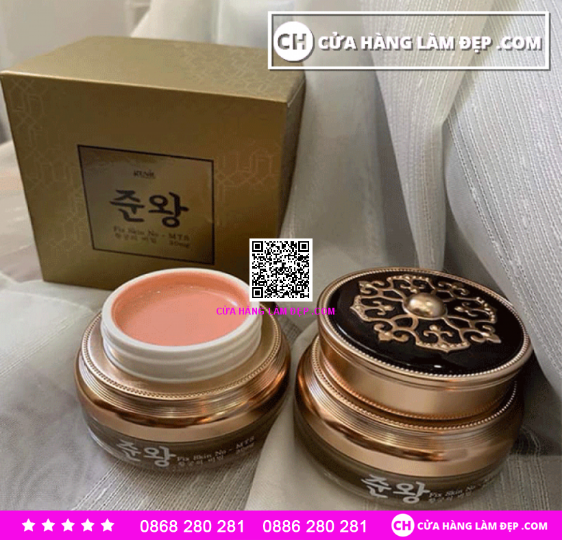 Kem giảm Sẹo Rỗ Đông Y Genie Non Fix Skin MTS Hoàng Cung Hàn Quốc