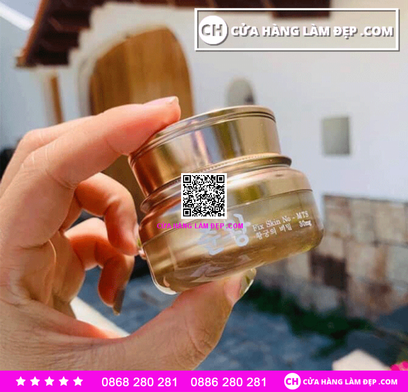 Kem giảm Sẹo Rỗ Đông Y Genie Non Fix Skin MTS Hoàng Cung Hàn Quốc
