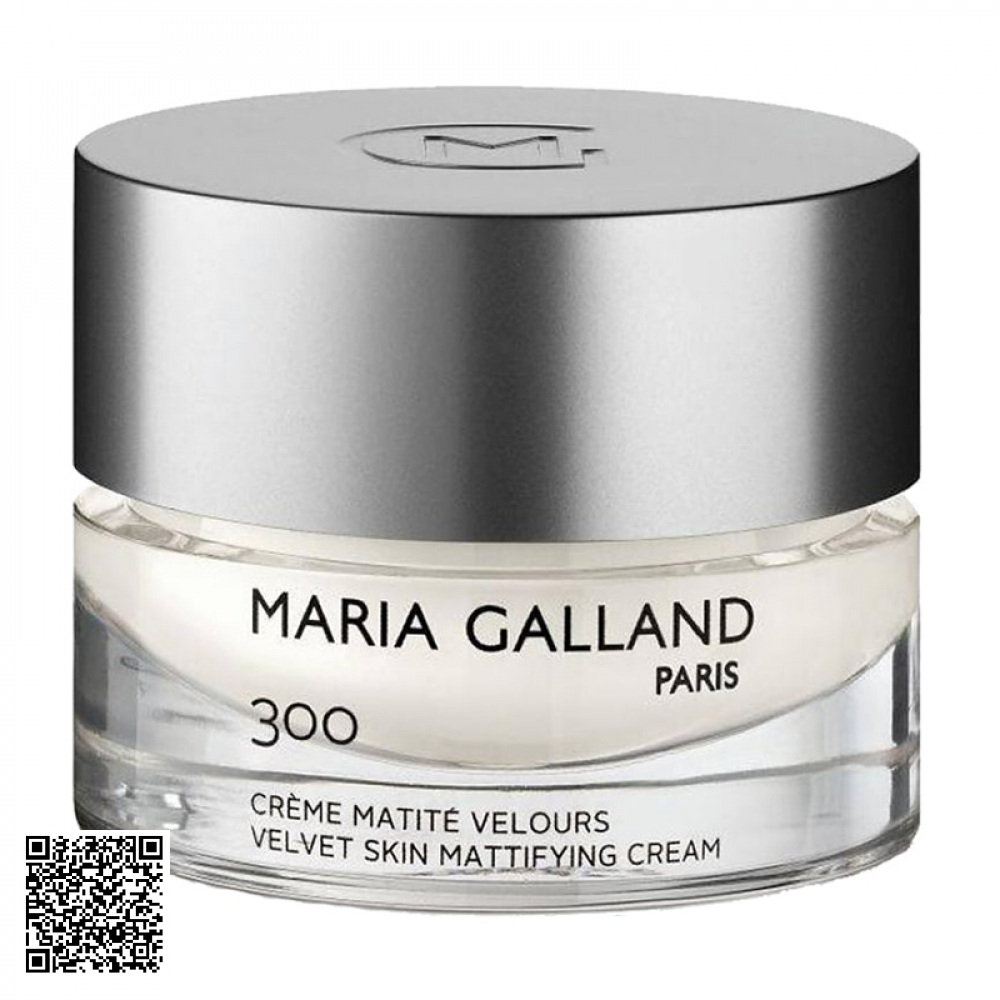 Kem Hỗ Trợ Ngừa Lão Hóa Và Cân Bằng Nhờn Maria Galland 300 Velvet Skin Mattifying Cream