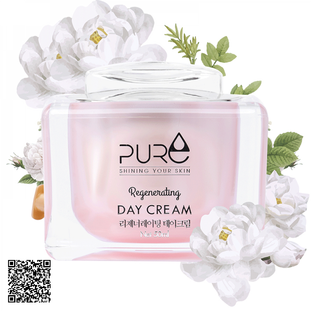 Kem Lộc Nhung Dưỡng Trắng Da Ban Ngày Pure Shining Your Skin Regenerating Day Cream