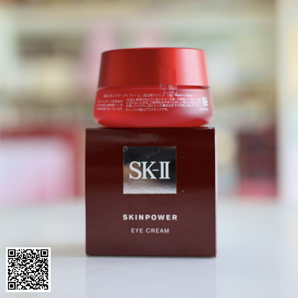 Kem mắt SK-II SkinPower Eye Cream Japan Chống Nhăn Thâm Mắt 15g	
